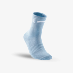 Tất Thể Thao Wilson U Classic Quarter Socks Blue Fog