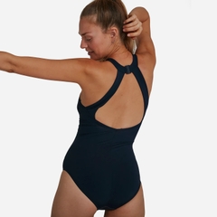 Đồ Bơi Một Mảnh Nữ Speedo Shaping Aphrodite Printed - Xanh Navy