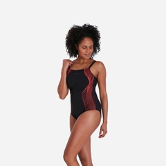 Đồ Bơi Một Mảnh Nữ Speedo Crystallux Shaping - Đen