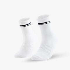 Tất Thể Thao Wilson U Classic Quarter Socks Bright White