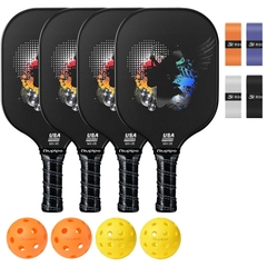 Combo Bộ mái chèo MX-06 ( gồm: 04 mái chèo MX-06, + kèm bộ lưới + 7 bóng xanh )