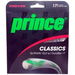 Dây đan vợt tennis Prince dây xoắn 17 (SYNTHETIC GUT W/DURAFLEX) (vỉ 12m/ 1 lần đan)