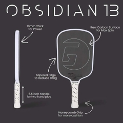 Vợt Pickleball Gamma Obsidian
