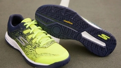 Giày Nữ Skechers® Viper Court Pickleball Shoe Black/Yellow