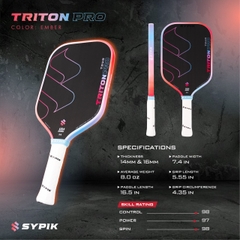 Vợt Pickleball Sypik Triton Pro