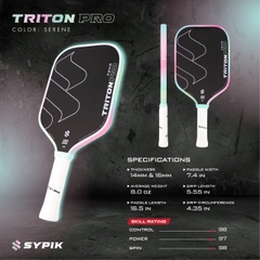 Vợt Pickleball Sypik Triton Pro