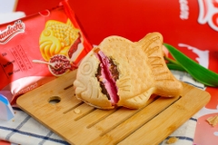 KEM BÁNH CÁ VỊ ĐẬU ĐỎ - T24