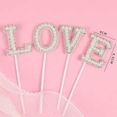 Chữ LOVE Ngọc - trắng