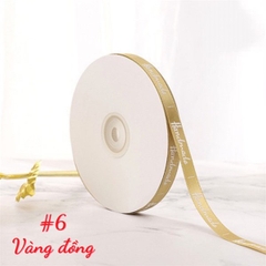 Ruy Băng 1cm Handmade (1cm x 22m)