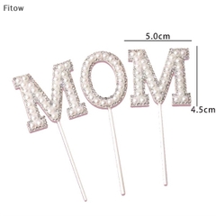 Chữ MOM Ngọc - trắng
