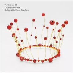 Vương Miện Hạt ĐỎ Đẹp (cái)
