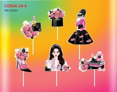 Thẻ Cô Gái 24-4 (sét)