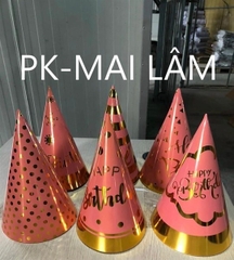 Mũ Hồng Bóng Đẹp - cái