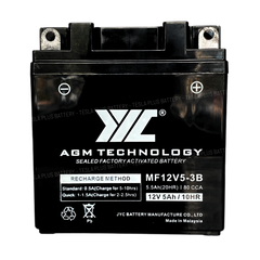 Ắc quy xe máy JYC MF12V5-3B