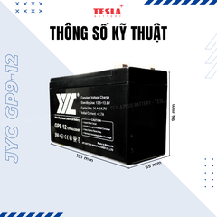 Ắc quy UPS JYC GP12V 9AH