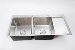 Chậu Rửa Chén Inox 304 - 2B Nguyên Khối HLC 12050 C