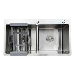 Chậu Rửa Chén Inox 304 - 2B Nguyên Khối HLC 9048