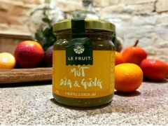Mứt dứa gừng Lefruit 225g