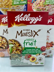 Ngũ cốc Kellogg’s hi-fibre Mueslix HARVEST fruit