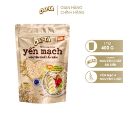 Yến mạch nguyên chất ăn liền OATTA (túi) - 400g