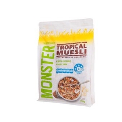 Ngũ cốc yến mạch Monster Tropical Muesli - 700g
