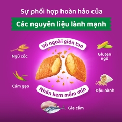 THỨC ĂN MÈO WHISKAS VỊ CÁ BIỂN VÀ SỮA 400g