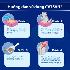 Cát Vệ Sinh Cho Mèo Catsan 5kg