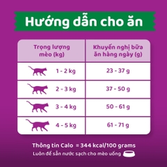 THỨC ĂN KHÔ WHISKAS® VỊ CÁ NGỪ CHO MÈO TRƯỞNG THÀNH 1,2kg