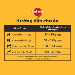 Thức Ăn Dạng Hạt Cho Chó Lớn PEDIGREE Vị Gà Và Rau Củ 1.5kg