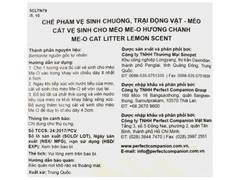 Cát Vệ Sinh Cho Mèo Me-O Hương Chanh 5kg
