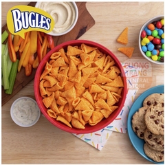 Snack Ngô Giòn Bugles Nacho Chesse 212g