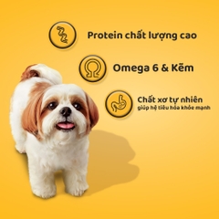 Thức Ăn Chó Pedigree Adult Mini Bò, Cừu & Rau Củ 1,3kg