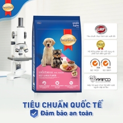 Thức Ăn Chó Con SmartHeart Vị Thịt Bò Và Sữa 450g