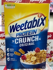 Ngũ cốc ăn sáng weetabix protein crunch original 450g