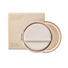 Phấn Nước Che Phủ Tốt, Mỏng Nhẹ Chiết Xuất Cây Xương Rồng Huxley Cover Cushion - Own Attitude SPF23/PA++ 12g