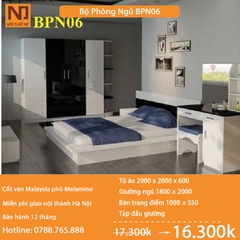 Nội thất phòng ngủ thiết kế BPN06