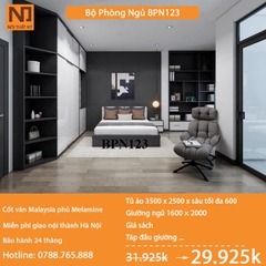 Nội thất phòng ngủ thiết kế BPN123