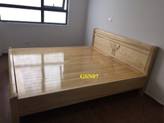 Giường ngủ gỗ sồi GSN07