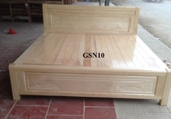 Giường ngủ gỗ sồi GSN10