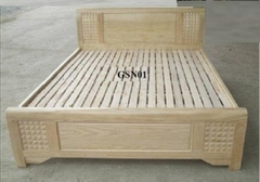 Giường ngủ gỗ sồi GSN01