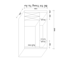 Tủ quần áo hàng form sẵn  TM29