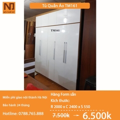 Tủ quần áo hàng form sẵn TM161