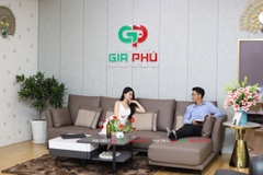 Sofa phòng khách hiện đại da cao cấp GP46- Sofa Tam Kỳ 46