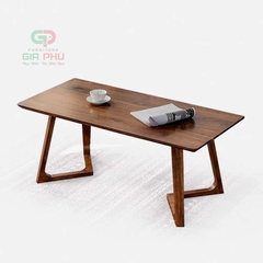 Bàn trà gỗ sồi chân W Rustic Fly - BT28