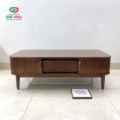 Bàn trà gỗ sồi nan cánh lùa Rustic KBH - BT30