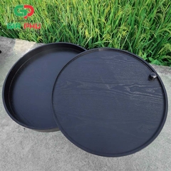 Bàn trà gỗ tròn xoay Turning Table - BT1