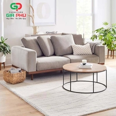 Cama sofa văng nỉ khung gỗ bọc vải hiện đại - SV7