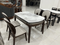 Bàn ăn tròn gấp gọn - bàn ăn thông minh tại Tam Kỳ bàn ăn F25-02- Nội thất Gia Phú - Nội thất Quảng Nam