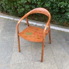 Ghế ăn cafe gỗ Neva có tay - G13
