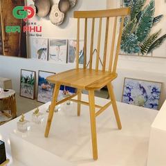 Ghế ăn cafe gỗ Pinnstol 7 nan - G12A